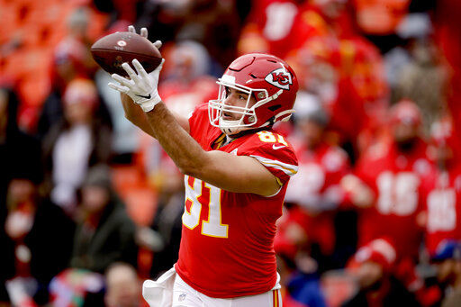 Kansas City Chiefs tight end Blake Bell